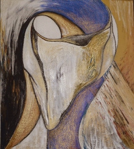 “DANILA"
Size 36 x 36 inches.
SOLD
This is an original oil on canvas painting, framed with simple wooden frame.
It is signed on the front, and titled & signed on the back as well.